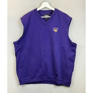 Ashworth Iowa Panthers Men's 2XL V-Neck Sleeveless Purple‎ Pullover Sweater Vest
